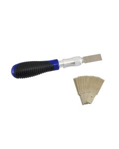 Astro Pneumatic Universal Razor Edged Scraper & 10 Blades