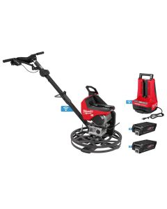 MLWMXF324-2HD image(0) - Milwaukee Tool MX FUEL 24" Walk-Behind Edging Trowel Kit