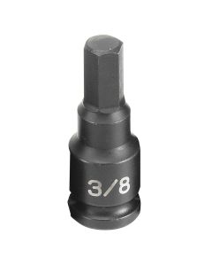 GRE1912F image(0) - Grey Pneumatic SOC 3/8 3/8D IMP HEX MALE