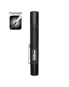 Mini-TAC Flashlight - Black - 2 AA Batteries