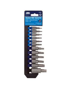 OTC6100 image(0) - OTC Standard TORX Socket Set (12 piece)
