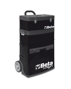 BTA041000005 image(0) - Beta Tools USA Two-Module Tool Trolley, Black