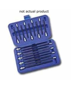 VIMV8L-T27 image(0) - VIM Tools T27 TORX Driver 8 Inch OAL, 3/8 Inch Square Drive Holder