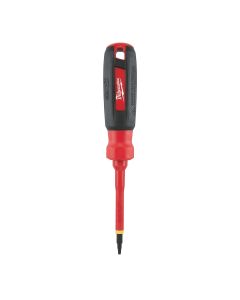 MLW48-22-2251 image(0) - Milwaukee Tool #1 Square - 3" 1000V Insulated Screwdriver