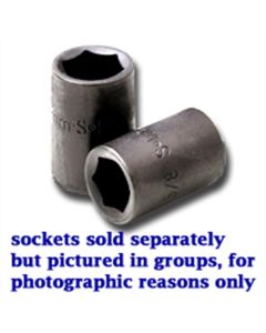 S K Hand Tools SOCKET IMPACT 8MM 1/2IN. DRIVE STD 6 POINT