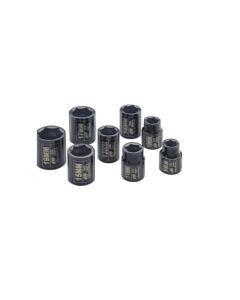 IRTSK3M8N image(0) - Ingersoll Rand 3/8" Drive Hex Metric Socket Set, 8-Piece