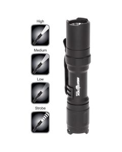 Bayco Mini-TAC Pro Flashlight - Black - 1 AA Battery
