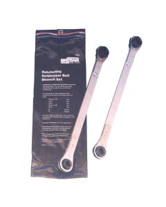 KAS8584 image(1) - Lang Tools (Kastar) WRE SET RATCHETING SERPENTINE BELT 2PC