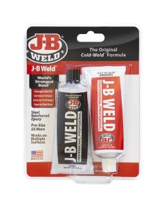 JBW8281 image(0) - J B Weld J-B Weld 8281 Professional Size Steel Reinforced Epoxy - Hardener and Steel Pack - 10 oz