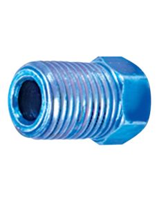 S.U.R. and R Auto Parts M10 X 1.0 BLUE INVERTED FLARE NUT (4)