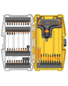 KDT83535 image(0) - Gearwrench 51PC MICRO BITS SET RATCHETING T-HANDLE