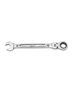MLW45-96-9616 image(1) - Milwaukee Tool 16mm Flex Head Ratcheting Combination Wrench