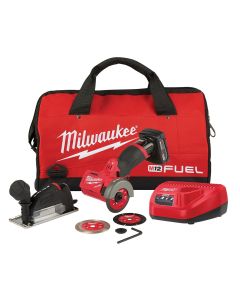 MLW2522-21XC image(0) - Milwaukee Tool M12 FUEL 3" Compact Cut Off Tool Kit