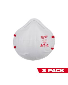 MLW48-73-4032 image(1) - Milwaukee Tool 3PK N95 Respirator