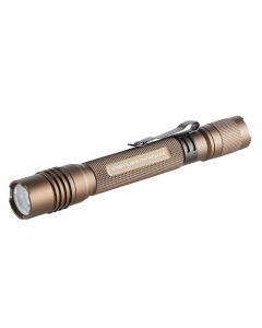 STL88072 image(0) - Streamlight ProTac 2AA-X Flashlight, Coyote : AA alkaline batteries and nylon holster