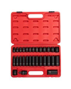 SUN3330 image(0) - Sunex 29-Piece 3/8 in. Drive 12-Point Maste