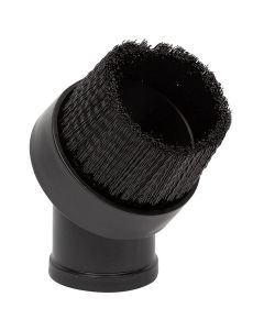 SHV9199700 image(0) - Shop Vac Round Brush Nozzle w/Adaptor, Plastic Construction, Black in Color