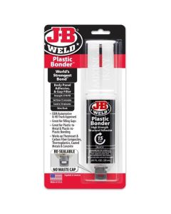 JBW50139 image(0) - J-B Weld 50139 PlasticBonder Syringe - 25 ml.