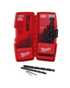 MLW48-89-2803 image(1) - Milwaukee Tool 15-PC THUNDERBOLT BLACK OXIDE DRILL BIT SET