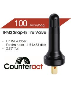 COUT13C-TPMS image(0) - TR413-TPMS Counteract Tire Valve 53.5mm (100pk)