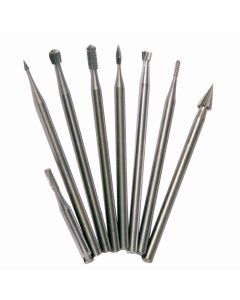 FOR60237 image(0) - Forney Industries 8-Piece Mini Steel Burr Set