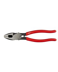 MLW48-22-6503 image(0) - Milwaukee Tool High-Leverage Lineman's Pliers with Thread Cleaner