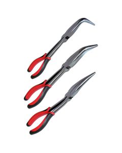 KTI51103 image(0) - K Tool International Pliers Set Needle Nose 3 pc 11 in.