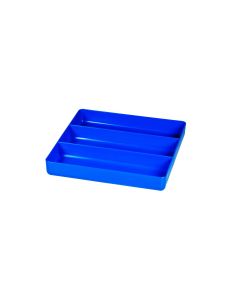 ERN5022 image(0) - Ernst Mfg. 3 Compartment Organizer Tray Blue