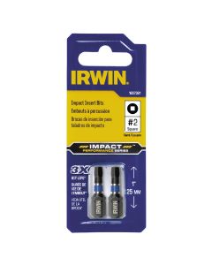 Irwin Industrial Insert Impact Bit No. 2SQ x 1OAL