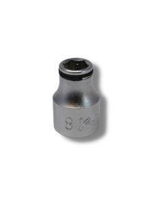 KKN3450M-8 image(0) - Ko-ken USA 3/8 Sq. Dr. Socket  8mm Nut Grip Length 26mm