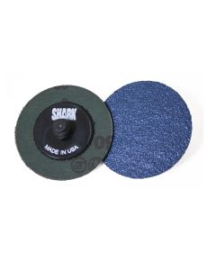 Shark Industries 2" 80 Grit Zirconia Mini Grinding Discs. 25 Pk.