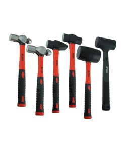 KTI71770 image(1) - K Tool International 6-Piece Hammer Set