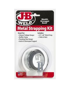 JBW37990 image(0) - J-B Weld 37990 Metal Strapping Kit