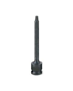 Grey Pneumatic SOC T25 3/8D IMP INT TRX LG MALE BLK