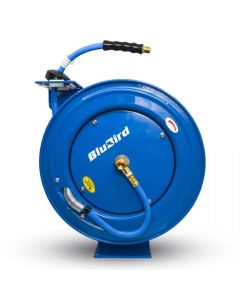 BLBBBRHD1225 image(0) - BluBird BluBird Rubber Air Hose Reel Assembly SA 1/2" x 25'