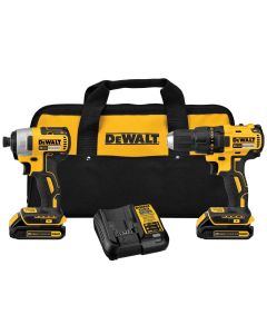 DWTDCK277C2 image(0) - DeWalt DEWALT 20V MAX BL DRILL IMPACT COMBO KIT