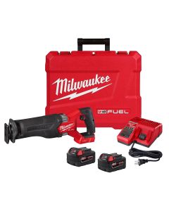 MLW2822-22 image(0) - Milwaukee Tool M18 FUEL SAWZALL Recip Saw w/ ONE-KEY - 2 Battery XC5.0 Kit