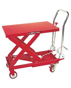 INT3904 image(0) - American Forge & Foundry AFF - Table Lift Cart - Hydraulic - 1,100 Lbs. Capacity