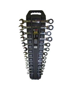KTI45900 image(0) - 13-piece SAE Ratcheting Reversible Wrench Set