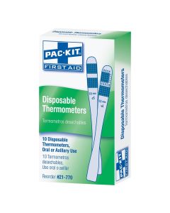 FAO21-770-001 image(1) - First Aid Only Disposable Thermometers 10/box
