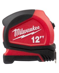 MLW48-22-6612 image(0) - Milwaukee Tool 12ft Compact Tape Measure