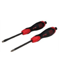 WLMW1730 image(0) - Wilmar Corp. / Performance Tool 2pk Diamond Tip Screwdrivers