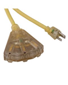 BAYSL-741L image(0) - 50' Triple-Tap 14/3 Pro Ext Cord with Lighted End