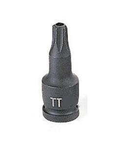 GRE909TT image(0) - Grey Pneumatic 1/4" Dr x TT9 Tamper Proof TORX Driver