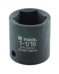 KTI33134 image(1) - K Tool International SOC 1-1/16 1/2D IMP 6PT