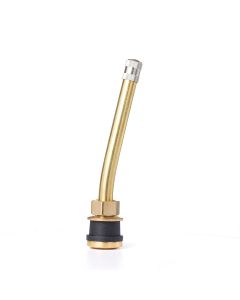 TMRTR572-13-50 image(1) - Tire Mechanic's Resource TR572 Brass Truck Valve 13 Degree Bend (Pack of 50)