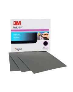 MMM2038 image(0) - 3M PAPER SHEETS IMPERIAL WETORDRY 9"X 11" P400 50/SL