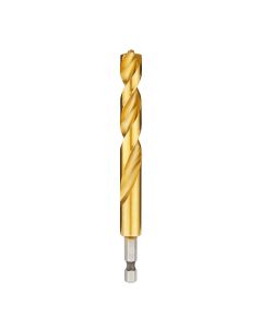 MLW48-89-4627 image(1) - Milwaukee Tool 15/32" SHOCKWAVE RED HELIX Titanium Drill Bit