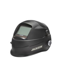JCK46240 image(0) - Jackson Safety Jackson Safety - Welding Helmet - Auto Darkening - Thermoplastic - 2.50" x 3.86" Viewing Area - Shade 4/5-13 Translight ADF 1/1/1/1 - 370 Speed Dial Headgear - With Face Shield - Black - Translight 455 Flip Series