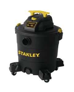 AIGSL1819SP image(0) - Stanley 12-gallon Wet/Dry Vacuum, 5.5-Peak HP